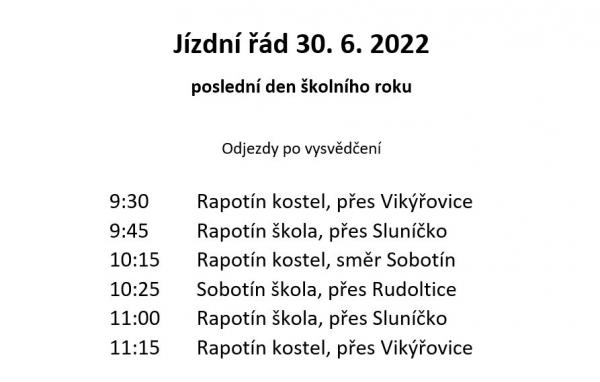 Odjezdy autobusu