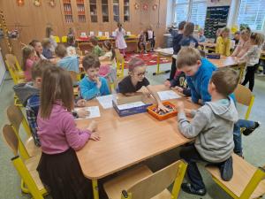 Návštěva předškoláků ve škole - Rapotín 1